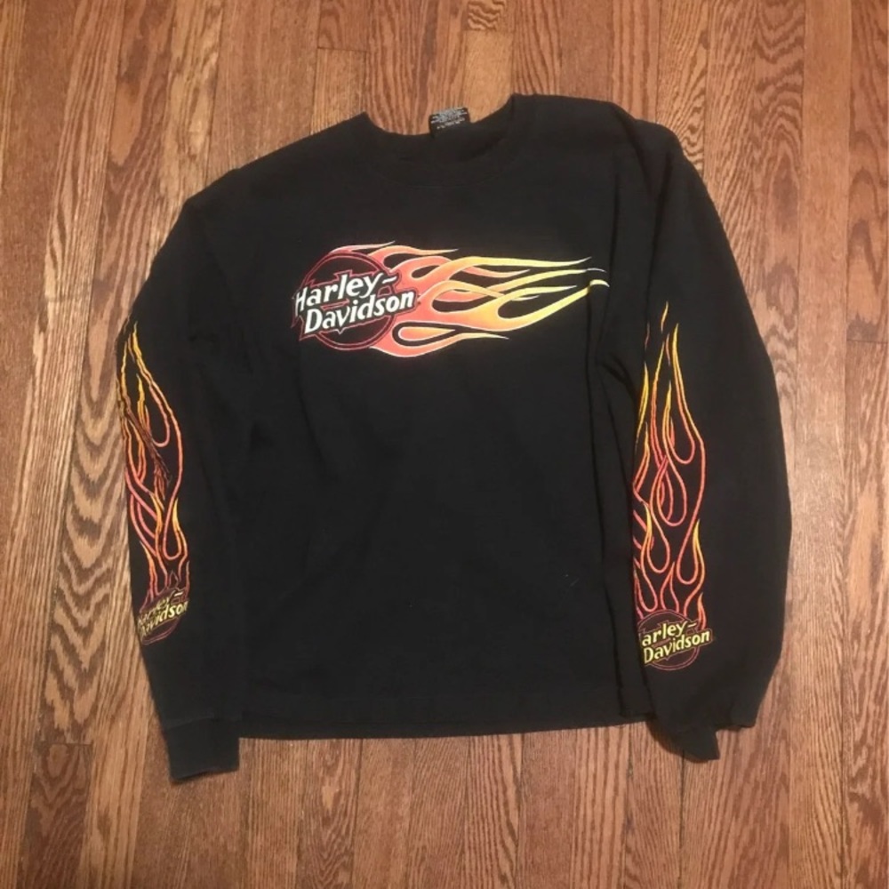 Vintage 90’s stratman Harley shirt